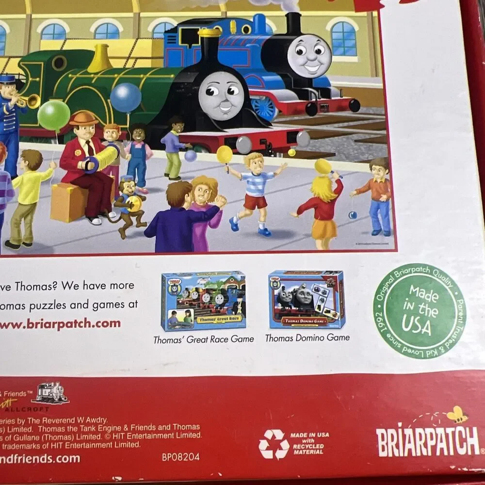 2010 Briarpatch Thomas And Friends At The Station 24 Piece Jigsaw Puzzle